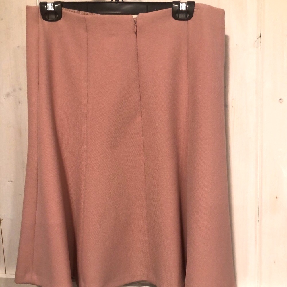 Women’s just below the knee pink skirt